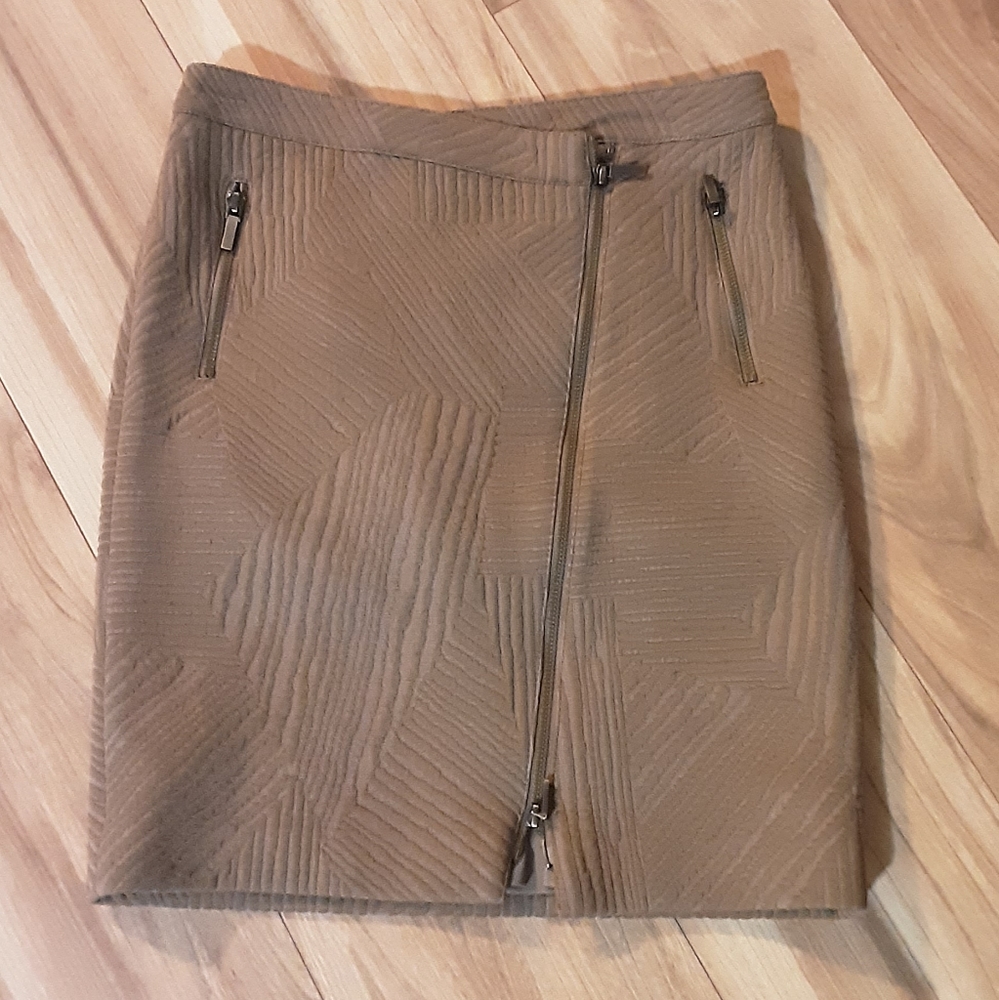 Worth New York Pencil Skirt with Asymmetrical  Hem.